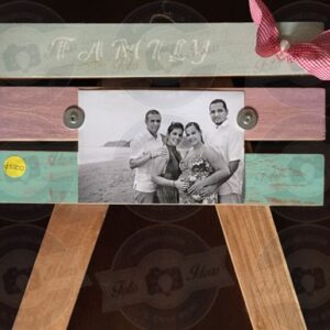 Marco para fotos vintage tipo caballete