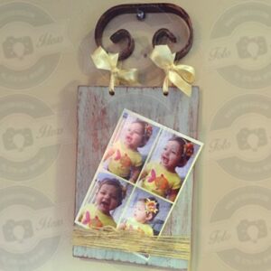 Marco para fotos vintage con herraje