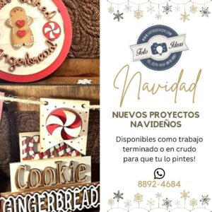 Proyecto Navideño Galletas de Jengibre