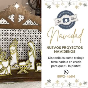 Proyecto Navideño "Pasito falso Rattan"
