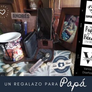 Organizador para escritorio con taza