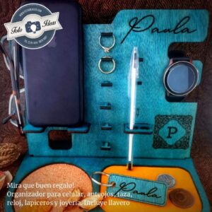 Organizador femenino para escritorio